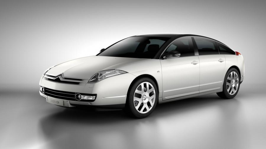 Citroen C6 Noir et Blanc '2011